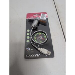 LED USB Clock Fan – Real-Time Display, Cool Gift for Men